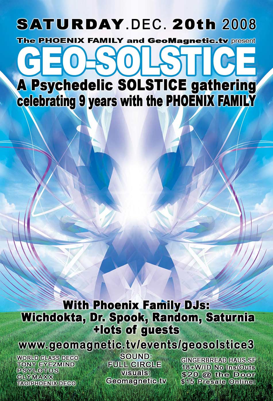 geo-solstice flyer